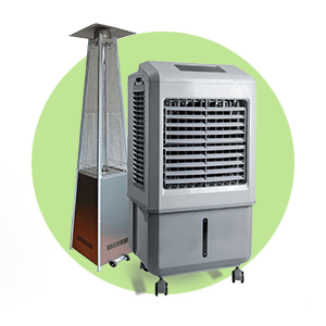 Heating & Cooling Equipments for rent in Dubai